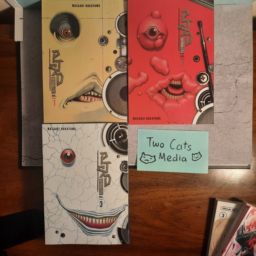 📚PTSD Radio Vol. 1-3 Omnibus Official English Manga Bundle Horror